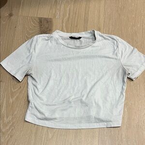 SHEIN - Classic White Women's Crop Top